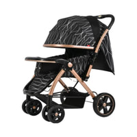 HKM-598867 Deluxe Baby Stroller with Enlarged EVA Wheels and Dining Tray