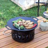HKM-599187 Outdoor Seven Burner Gas Stove for Camping and Hiking