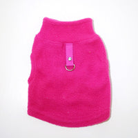 HKM-5992381 Fleece Sweater for Dogs with Traction Buckle ¨C Fall Winter Apparel