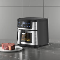 HKM-599251 Commercial Stainless Steel Digital Air Fryer for Efficient Cooking