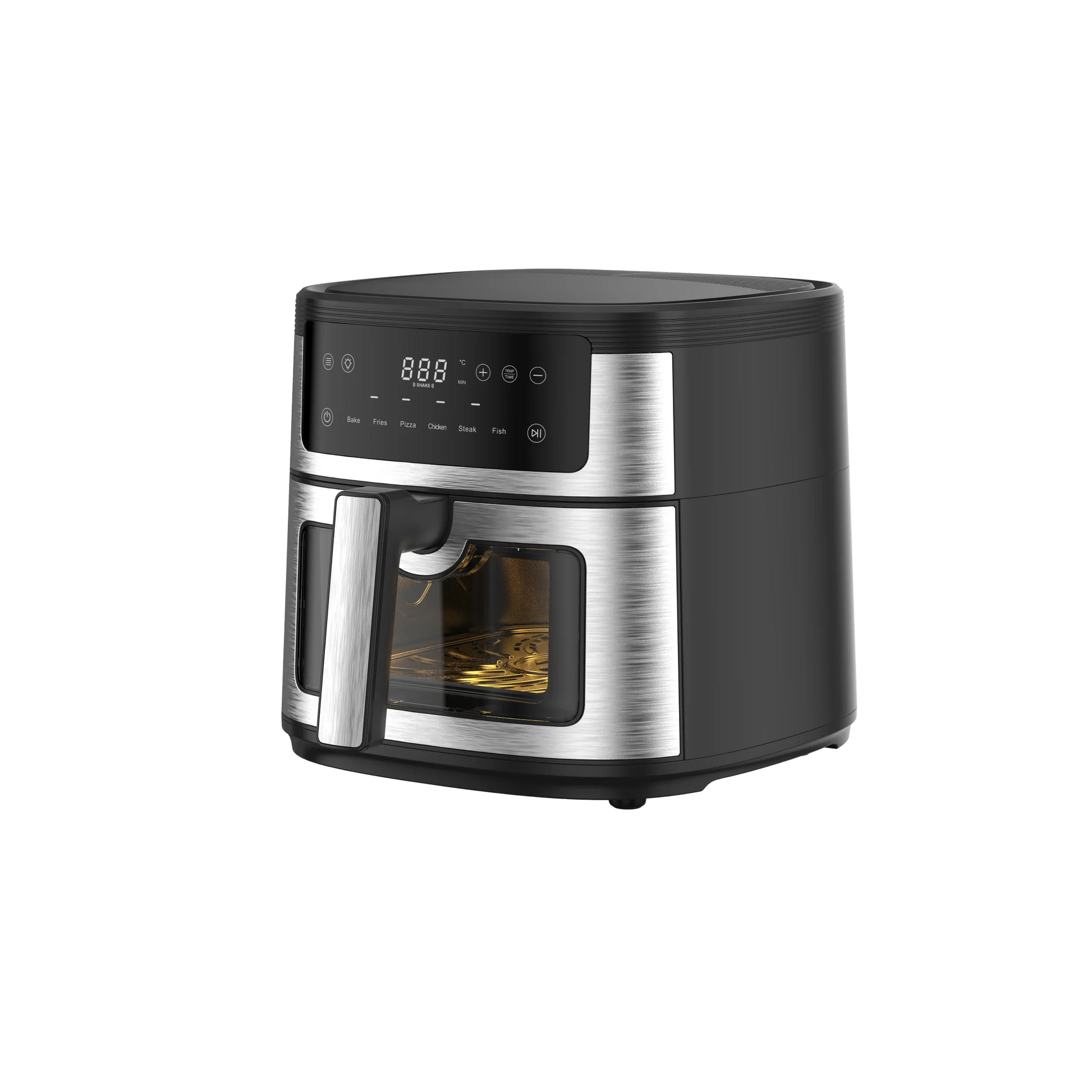 HKM-599251 Commercial Stainless Steel Digital Air Fryer for Efficient Cooking