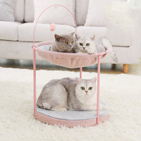 HKM-5993405 Removable And Washable Cat Hammock Pet Bed – Fun Lounge Chair Design with Seasonal Mats