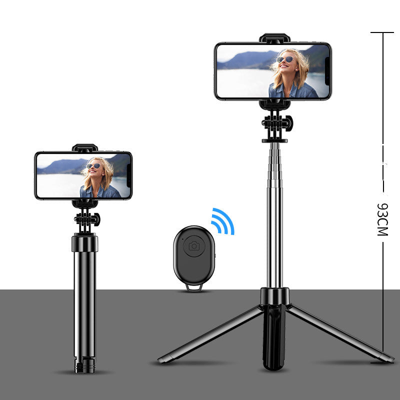 HKM-599379 Selfie Stick Tripod for iPhone - Integrated Self-Portrait Support