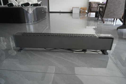 HKM-599443 Electric Convector Heater with Adjustable Thermostat and 24-Hour Timer, 2200W Power, Compact Design for Home and Office