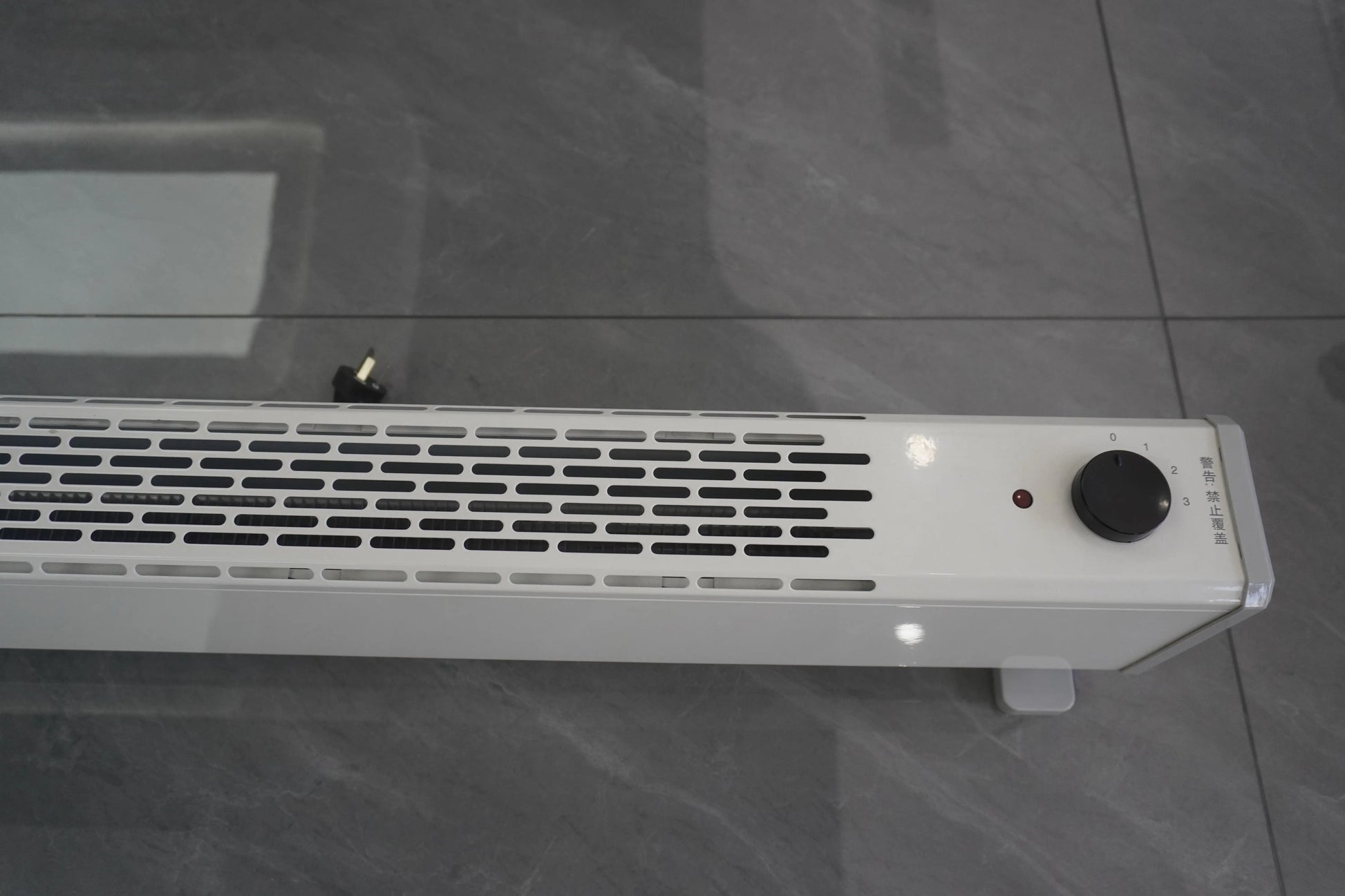 HKM-599443 Electric Convector Heater with Adjustable Thermostat and 24-Hour Timer, 2200W Power, Compact Design for Home and Office