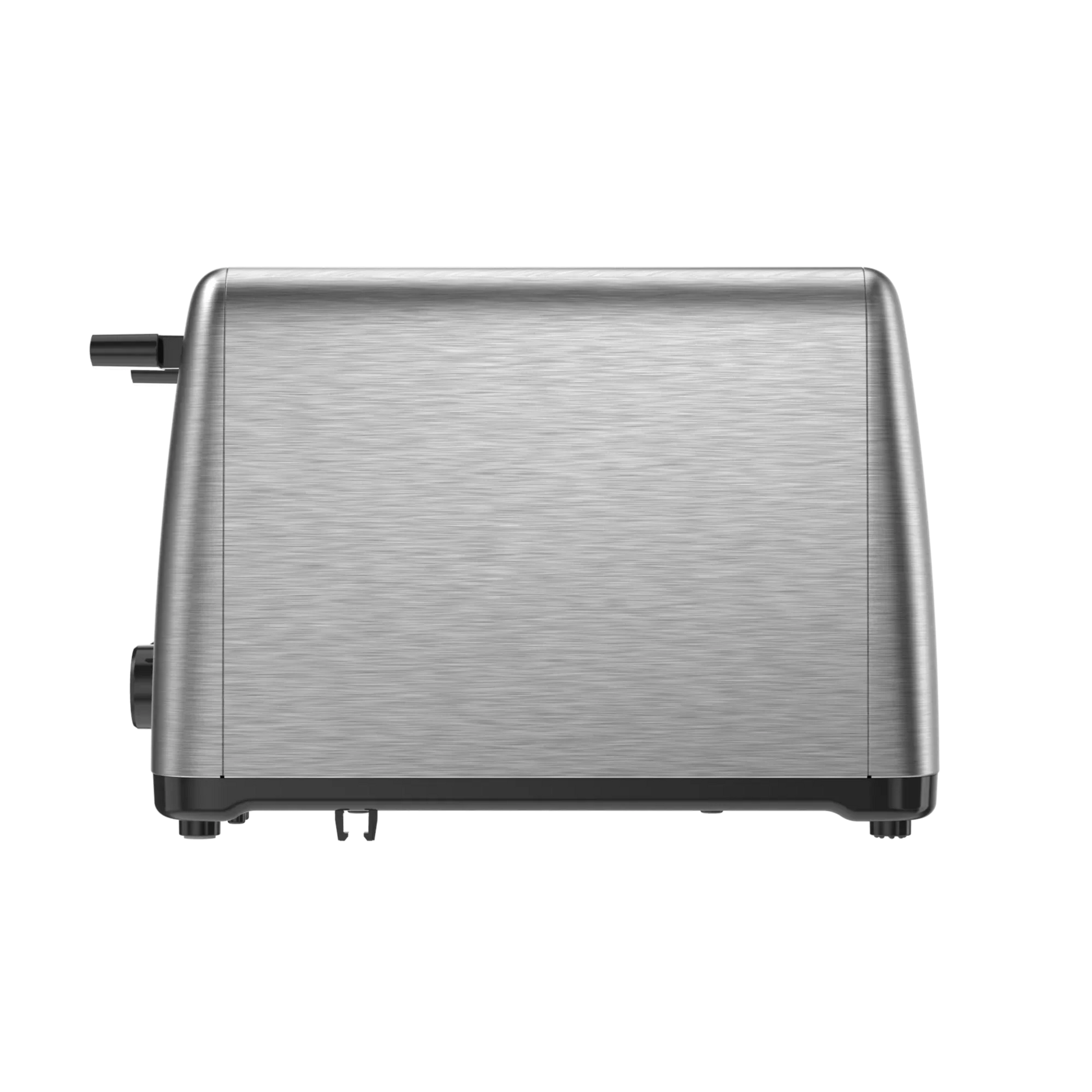 HKM-599571 4-Slice Wide Slot Stainless Steel Toaster with Red Indicator Light and Multi-Function Capability