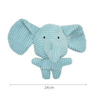 HKM-5996605 Plush Cartoon Animal Dog Toy for Chewing and Play, Bite Resistant Molar Fun