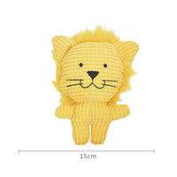 HKM-5996605 Plush Cartoon Animal Dog Toy for Chewing and Play, Bite Resistant Molar Fun