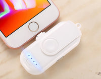 HKM-599699 Magnetic Power Bank with 5000mAh Capacity and 4 Mini Chargers for Mobile Devices