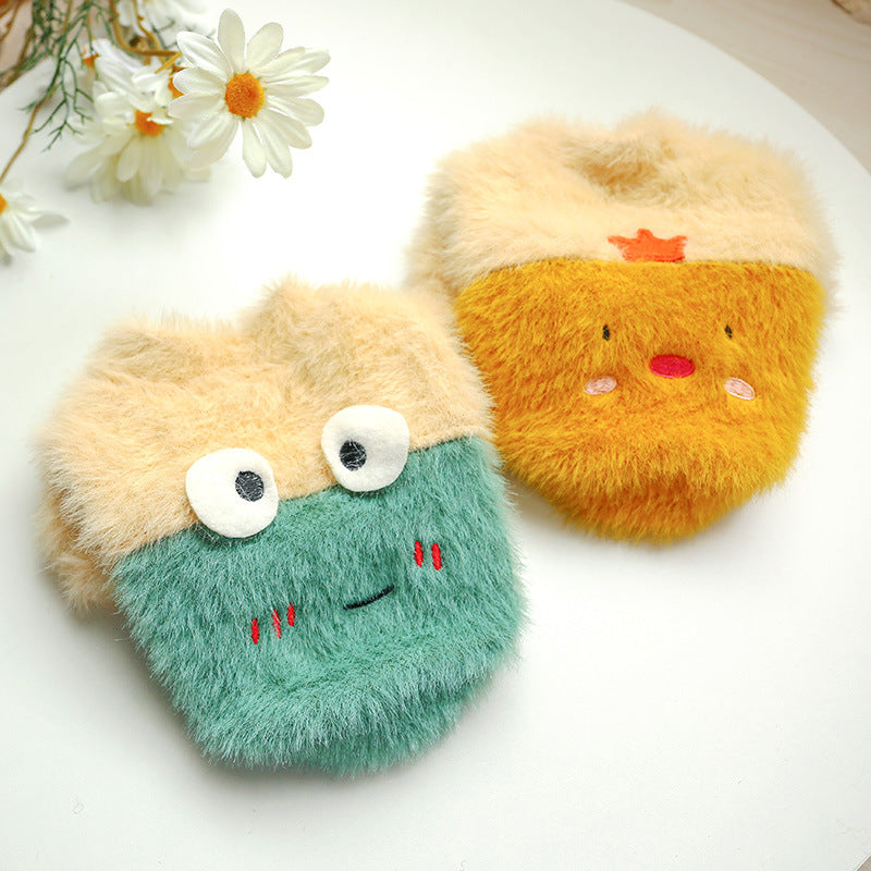 HKM-5998141 Plush Animal Crew Neck Sweater for Pets - Casual Furry Design in Multiple Sizes