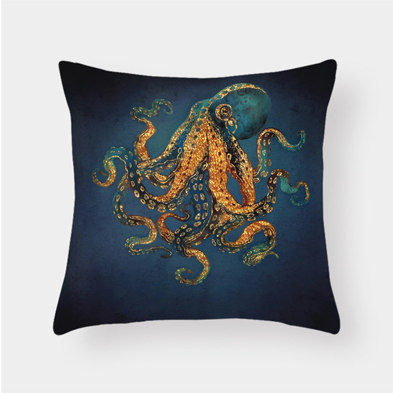 HKM-599891 Geometric Plush Home Sofa Pillow 45x45cm, European Style, for Living Room