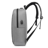 HKM-599891 Waterproof High Capacity Laptop Backpack with USB Charging Port and Reflective Strips