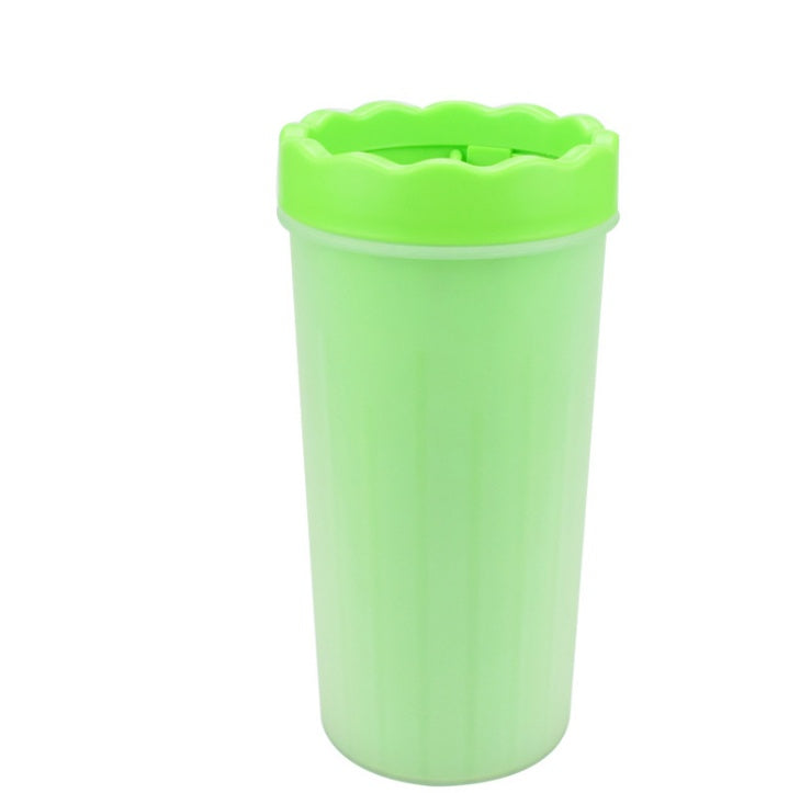 HKM-5999421 Silicone Dog Paw Washer Cup with Soft Bristles - Easy to Clean and Non-Toxic Material