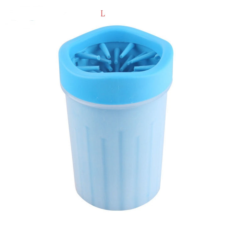 HKM-5999421 Silicone Dog Paw Washer Cup with Soft Bristles - Easy to Clean and Non-Toxic Material
