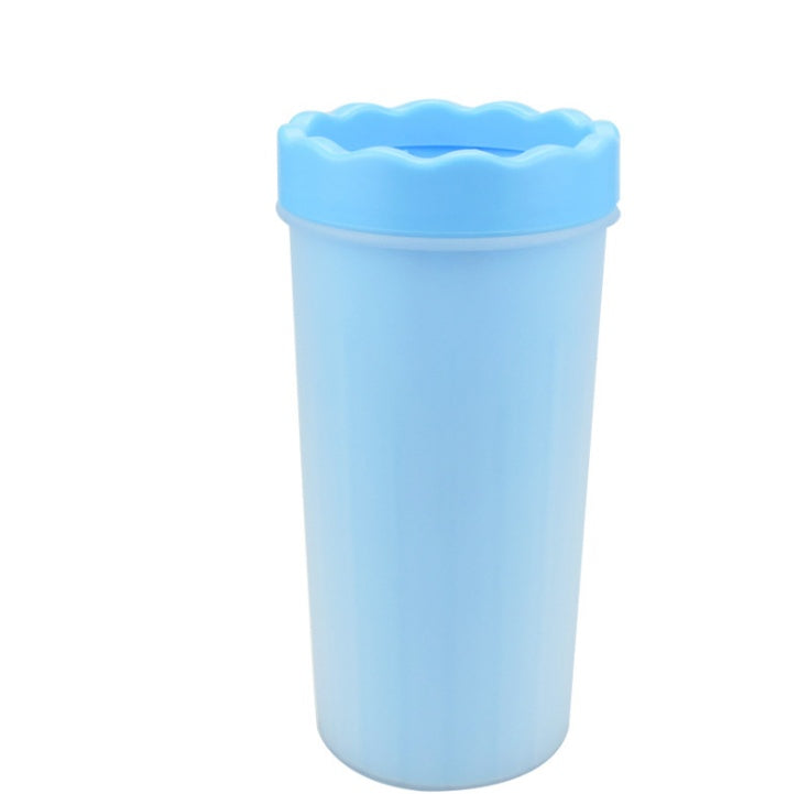 HKM-5999421 Silicone Dog Paw Washer Cup with Soft Bristles - Easy to Clean and Non-Toxic Material