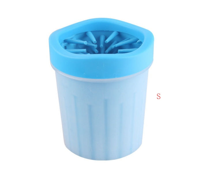 HKM-5999421 Silicone Dog Paw Washer Cup with Soft Bristles - Easy to Clean and Non-Toxic Material