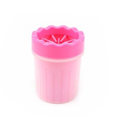 HKM-5999421 Silicone Dog Paw Washer Cup with Soft Bristles - Easy to Clean and Non-Toxic Material