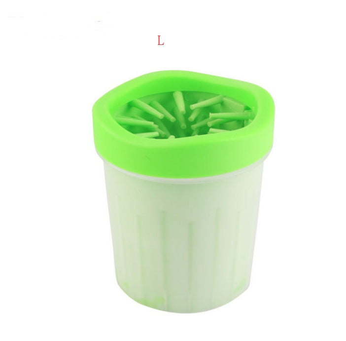 HKM-5999421 Silicone Dog Paw Washer Cup with Soft Bristles - Easy to Clean and Non-Toxic Material