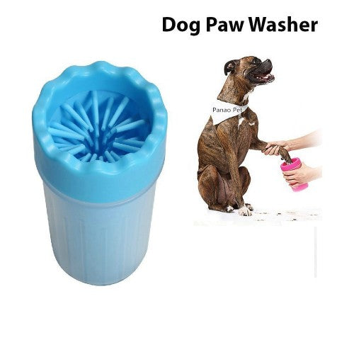 HKM-5999421 Silicone Dog Paw Washer Cup with Soft Bristles - Easy to Clean and Non-Toxic Material
