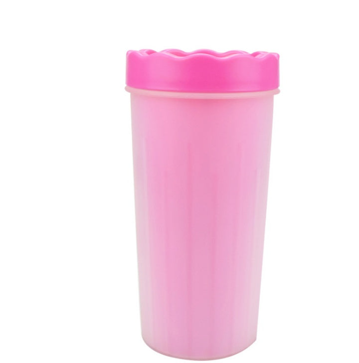 HKM-5999421 Silicone Dog Paw Washer Cup with Soft Bristles - Easy to Clean and Non-Toxic Material
