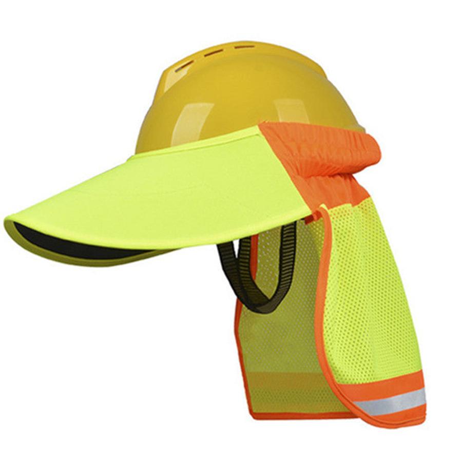 HKM-600019 Anti-Glare UV Protection Sun Visor Curtain with Large Brim and Safety Helmet Compatibility