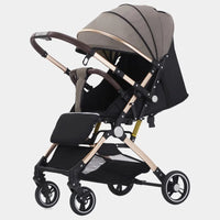 HKM-600019 Bi-Directional High Landscape Baby Stroller with Newborn Carriage and Four Wheels Travel System