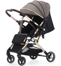 HKM-600019 Bi-Directional High Landscape Baby Stroller with Newborn Carriage and Four Wheels Travel System