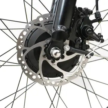 HKM-600147 FAT-AWD 48V Electric Bike with 7-Speed Gears and 350W Geared Hub Motor, 26" Aluminum Alloy Frame