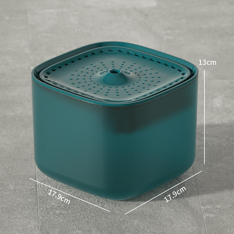 HKM-6003389 Large Capacity Automatic Constant Temperature Water Fountain for Dogs and Cats - USB Plug-In, Multiple Colors Available