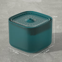 HKM-6003389 Large Capacity Automatic Constant Temperature Water Fountain for Dogs and Cats - USB Plug-In, Multiple Colors Available