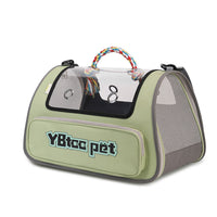 HKM-6003773 Portable Transparent Pet Carrier Bag - Large Capacity, Foldable Oxford Cloth in Various Colors