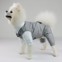 HKM-6003901 Cozy Cotton Vest and Trousers Suit for Four-Legged Friends, Sizes XS to 2XL