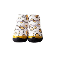 HKM-6004157 Fleece-Lined Non-Slip Wear-Resistant Cotton Shoes for Pets - Waterproof and Warm