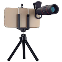 HKM-600531 18X Mobile Phone Telephoto Lens with Adjustable Focal Length and Clip Attachment