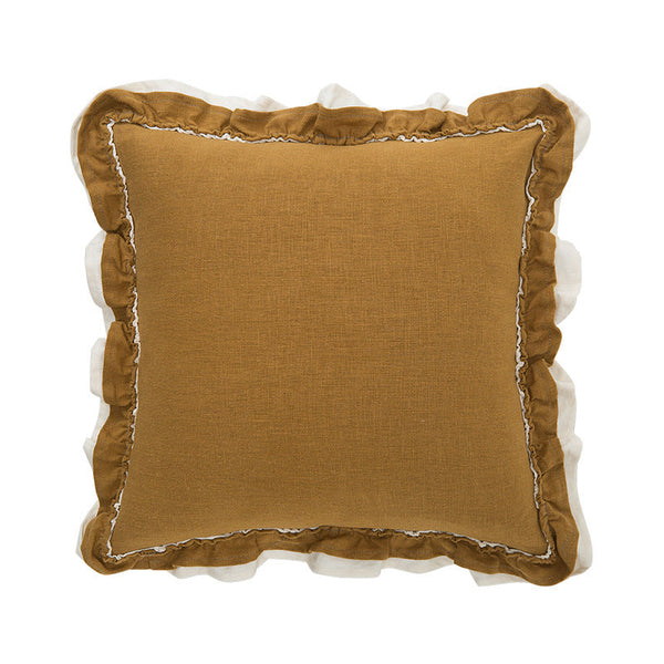 HKM-600659 Plain Decorative Cushion Cover 43x43cm with PP Cotton Filling in Multiple Colors