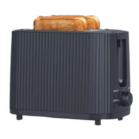 HKM-600723 Modern 2-Slice Wide Slot Toaster for Efficient Breakfast Preparation in Black