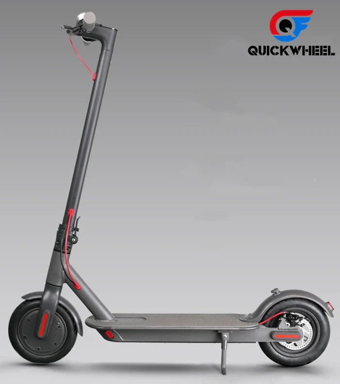 HKM-600851 36V Foldable Electric Scooter with Brushless Motor, Full Suspension, Digital Controls, Waterproof, Max Speed 25km/h, Range 10-30km