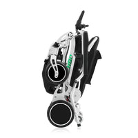 HKM-600851 Electric Wheelchair with Dual 180W Motors, Removable Battery, CE Certified, Aluminum Alloy Frame, 20km Driving Range