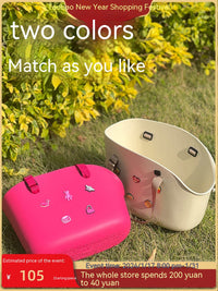 HKM-6009533 Portable Lightweight Pet Shoulder Bag for Cats and Dogs - Large Capacity, Soft EVA Material