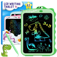 HKM-600979 Dinosaur-Themed 8.5-Inch LCD Writing Tablet for Kids - Educational Drawing Board Gift