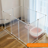 HKM-6010557 Indoor Dog Pen for Small to Medium Dogs – Versatile Home Isolation and Kennel Fence with Access Door