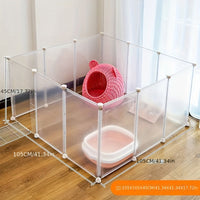 HKM-6010557 Indoor Dog Pen for Small to Medium Dogs – Versatile Home Isolation and Kennel Fence with Access Door