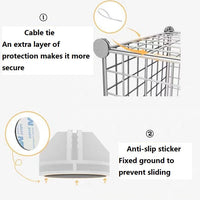 HKM-6010557 Indoor Dog Pen for Small to Medium Dogs – Versatile Home Isolation and Kennel Fence with Access Door
