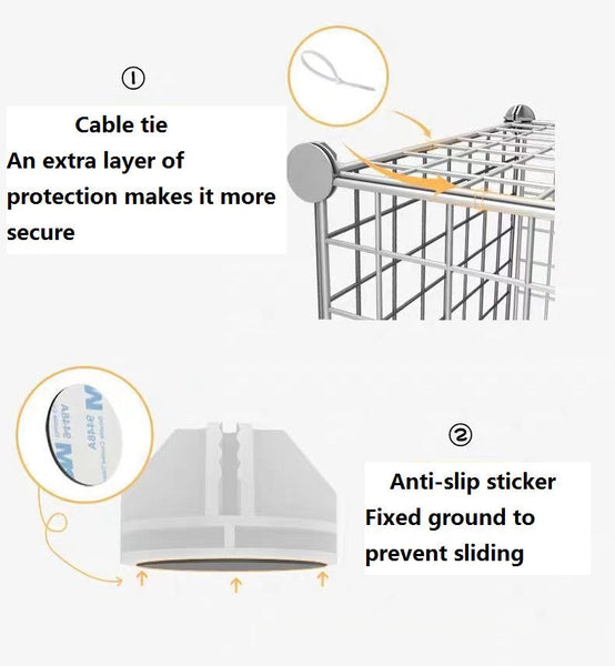 HKM-6010557 Indoor Dog Pen for Small to Medium Dogs – Versatile Home Isolation and Kennel Fence with Access Door