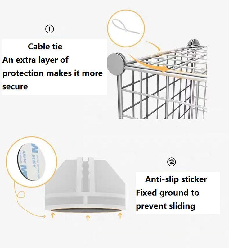 HKM-6010557 Indoor Dog Pen for Small to Medium Dogs – Versatile Home Isolation and Kennel Fence with Access Door