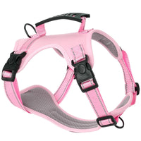 HKM-6012349 Adjustable Dog Chest Harness with Traction Rope - Available in Multiple Colors