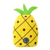 HKM-6012733 Durable Plush Pet Toy for Dogs - Assorted Fruit Shapes Including Carrot, Cactus, Watermelon and More
