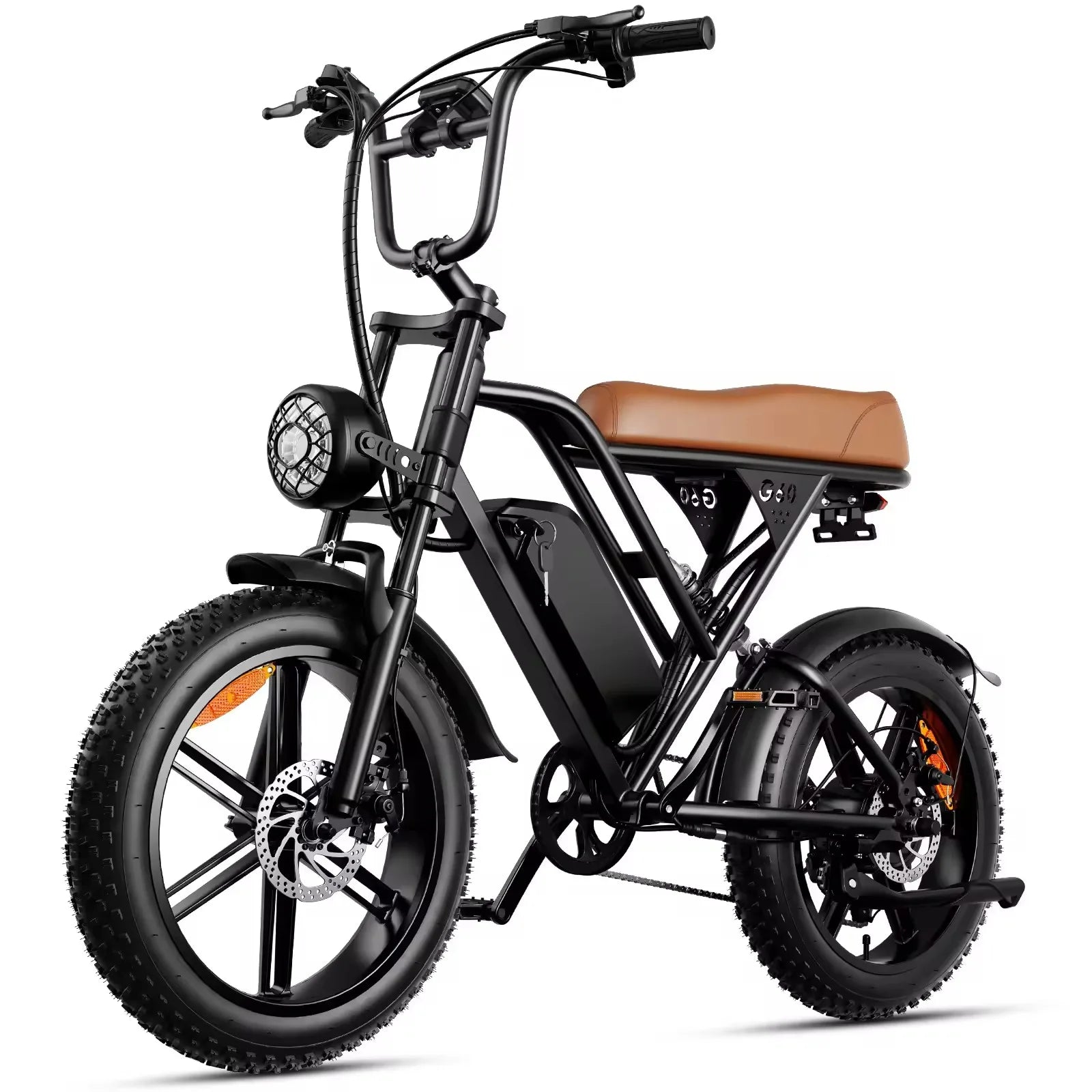 HKM-601299 1000W Brushless Motor Electric Off-Road Bike with 48V 15AH Battery - 6 Speed, 50km/h Max Speed, 20-Inch Wheels