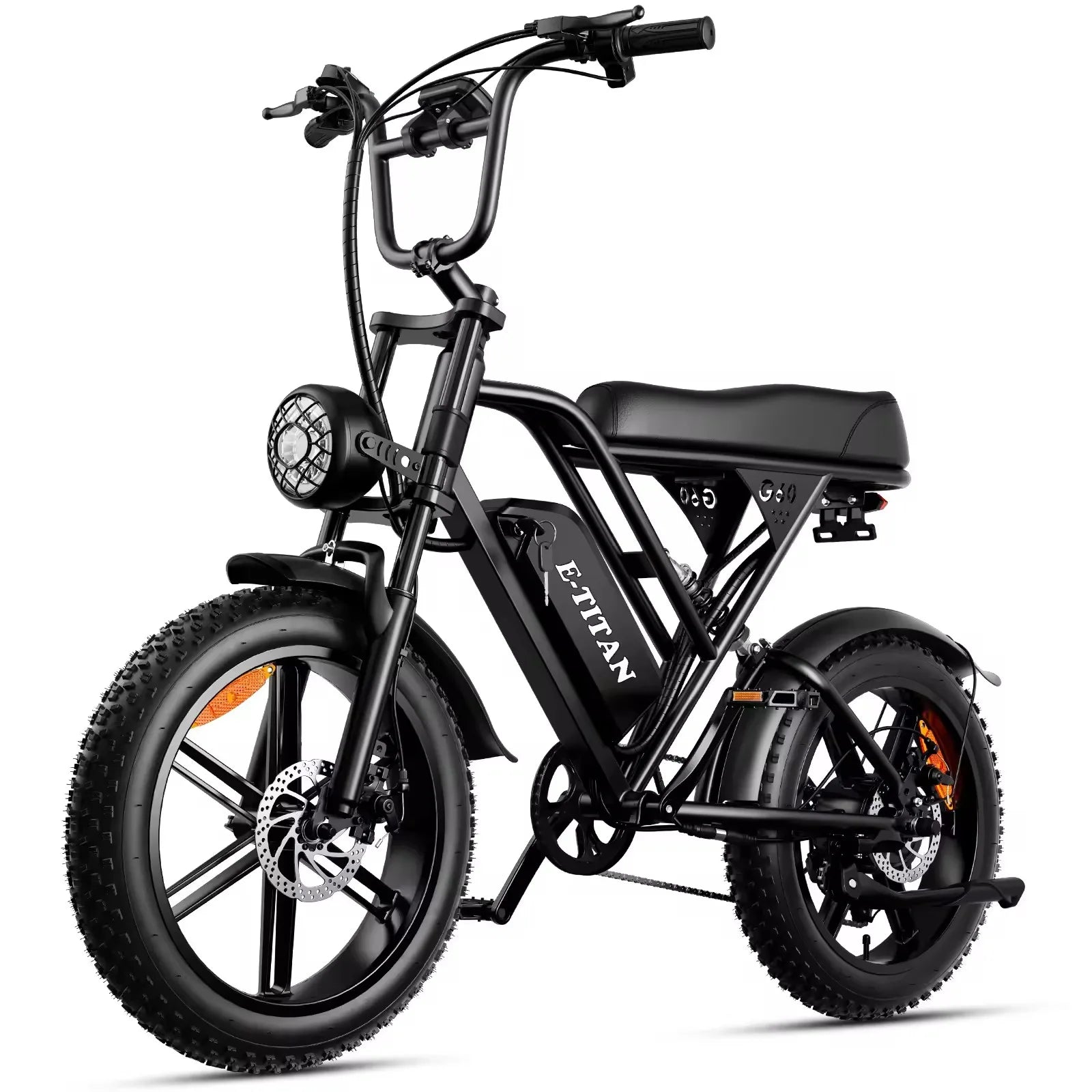 HKM-601299 1000W Brushless Motor Electric Off-Road Bike with 48V 15AH Battery - 6 Speed, 50km/h Max Speed, 20-Inch Wheels