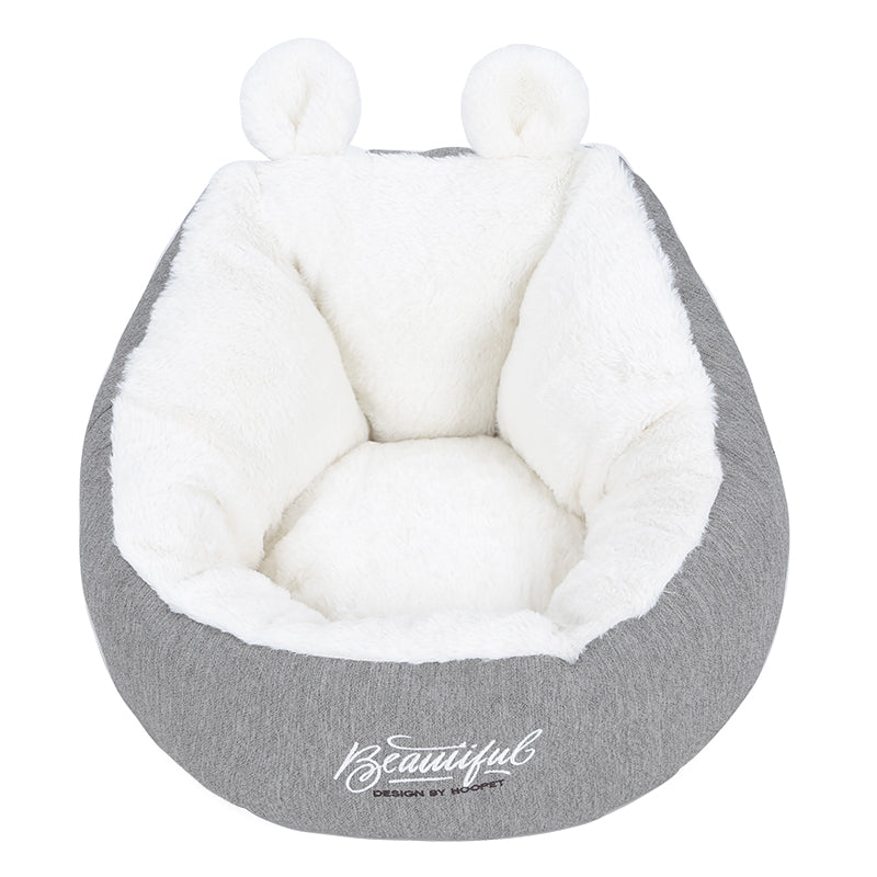 HKM-6013117 Cozy Cotton Puppy Sleeping Bag Bed - Soft Warming Cushion for Small Dogs
